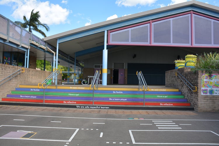 view of stairs and hall