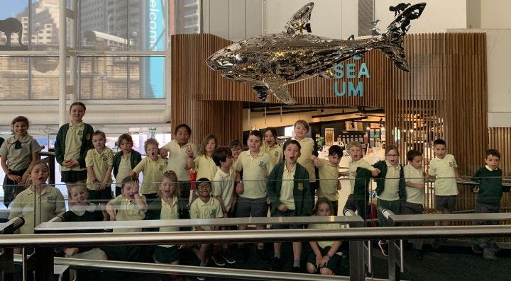 Years 3 and 4 at excursion to Maritime Museum